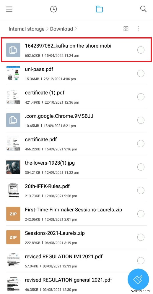 How to Open MOBI Files on Android