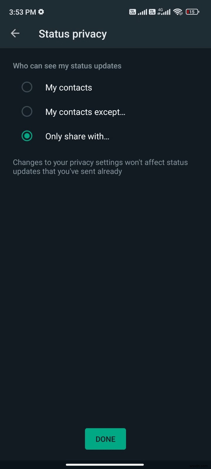 Fix WhatsApp Status Not Showing on Android