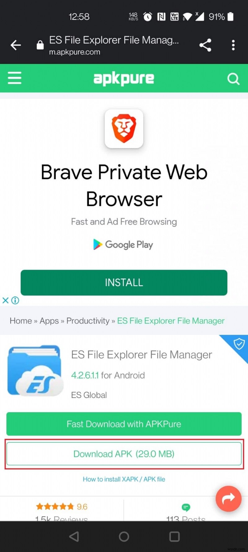 How to Use .estrongs on Android