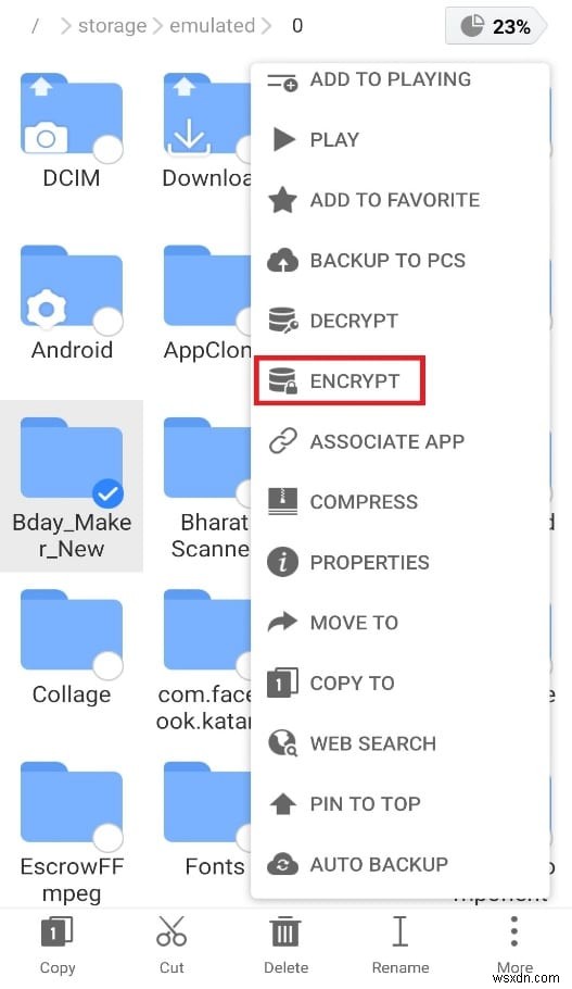 How to Use .estrongs on Android