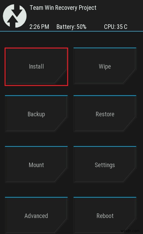 Fix Unable to Mount Storage TWRP on Android