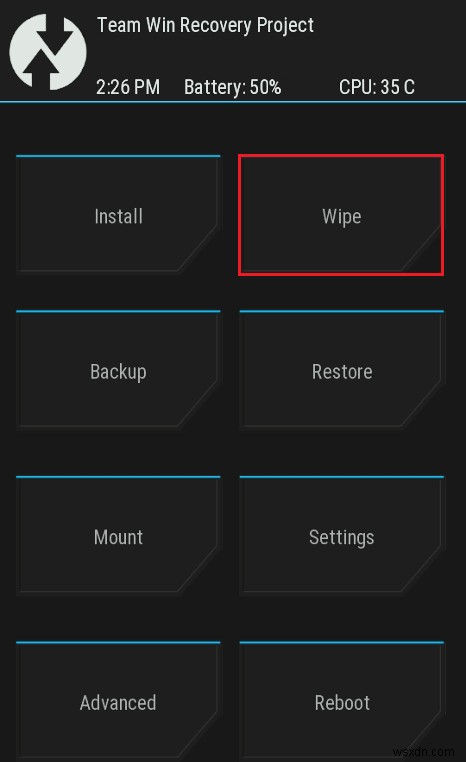 Fix Unable to Mount Storage TWRP on Android