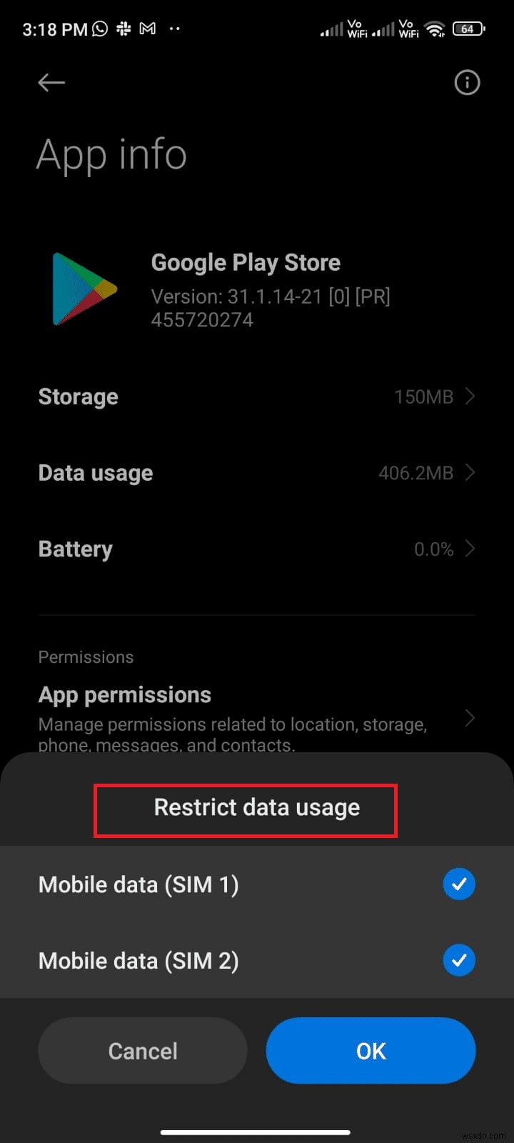 Fix Google Play Store Error Checking for Updates