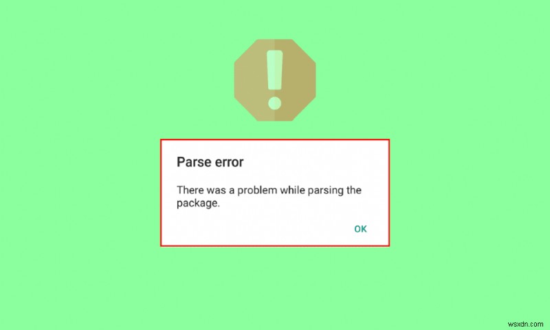 Fix Parse Error on Input $ on Android