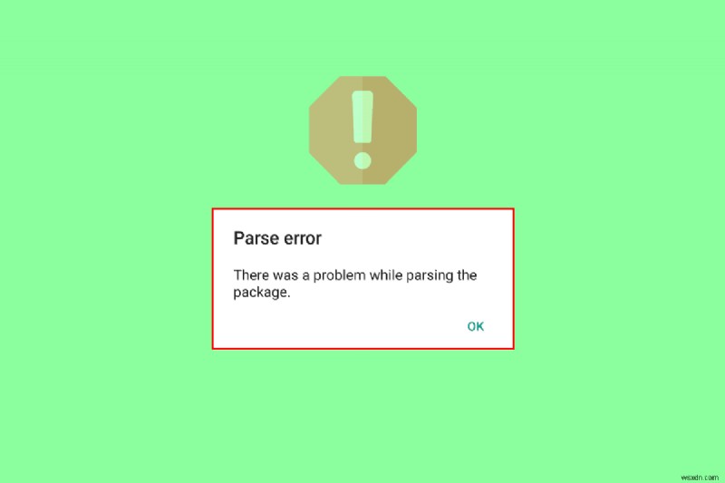 Fix Parse Error on Input $ on Android