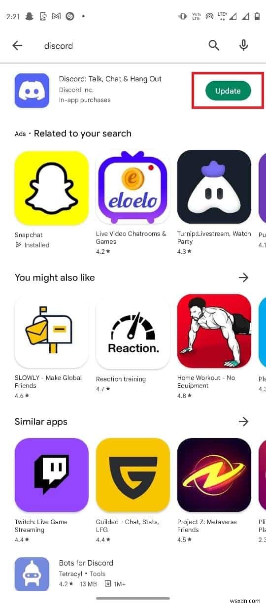 Fix Discord an Unknown Network Error on Android