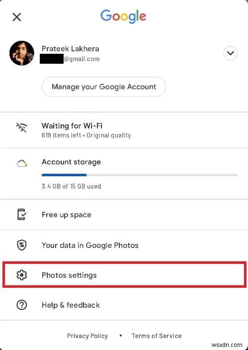 Fix Google Photos Unable to Save Changes