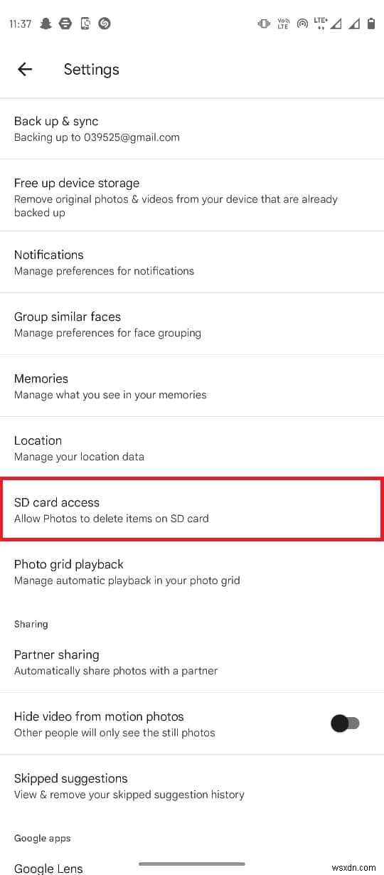 Fix Google Photos Unable to Save Changes