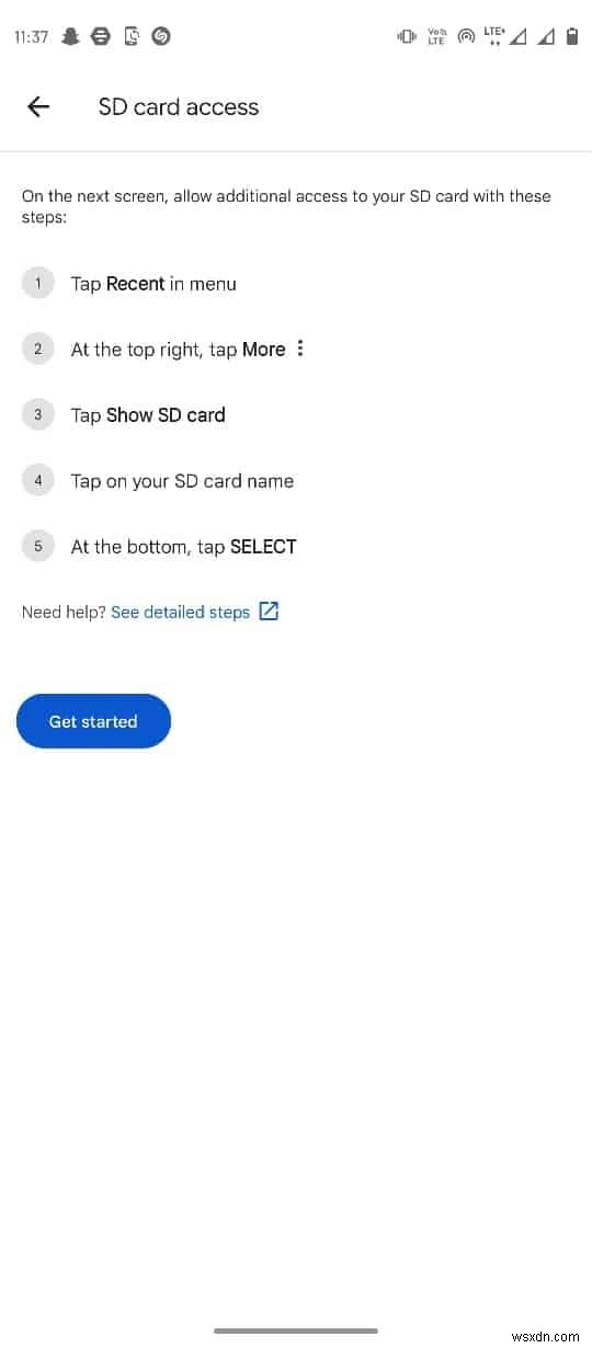Fix Google Photos Unable to Save Changes