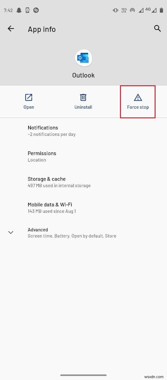 Fix Currently Unable to Send Your Message on Outlook Mobile