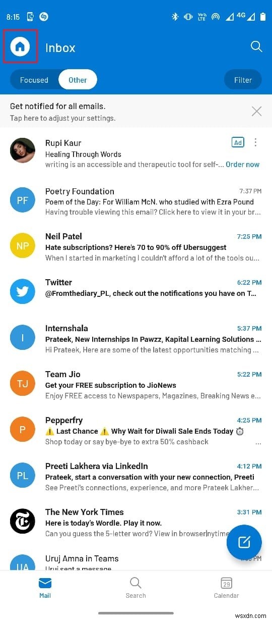 Fix Currently Unable to Send Your Message on Outlook Mobile