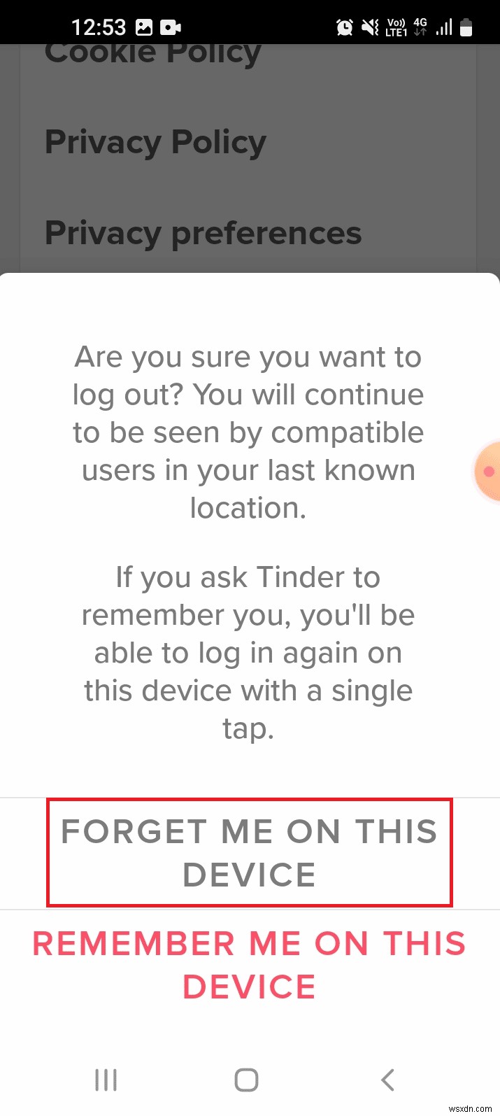 Fix Tinder Matches Disappeared on Android