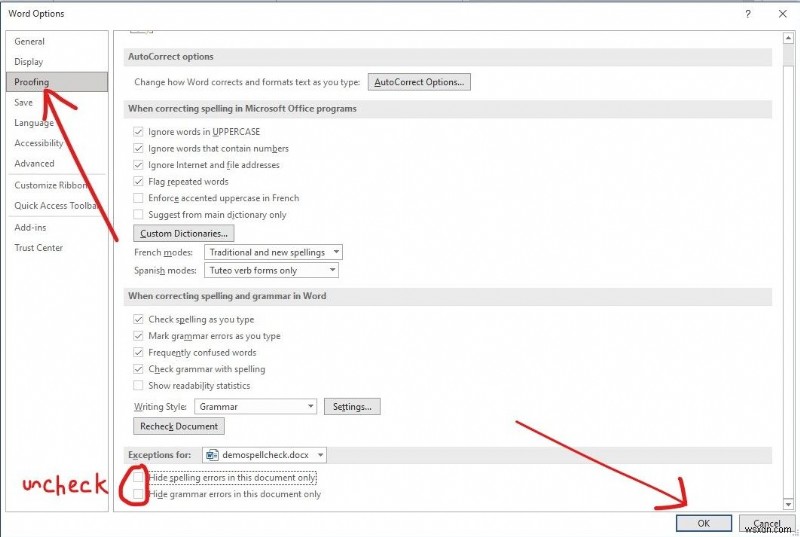 Spell Check Not Working in Word [Fixed on Windows 10 PC]