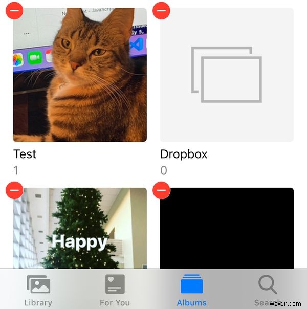How to Delete Albums on iPhone