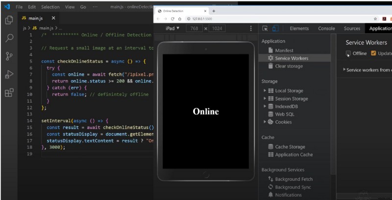 How to Check Internet Connection Status Using Async JavaScript
