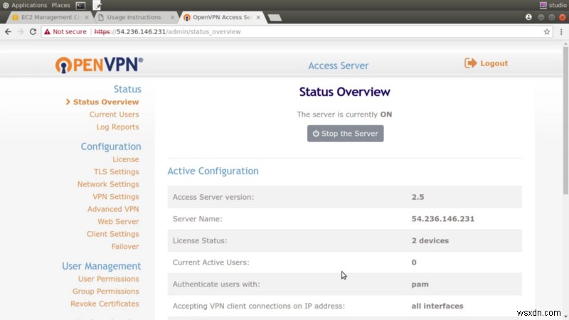 How you can use OpenVPN to safely access private AWS resources