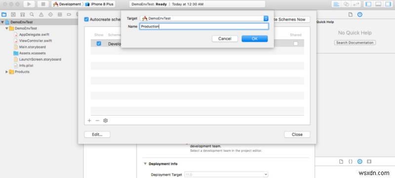 How to manage different environments and configurations for iOS projects