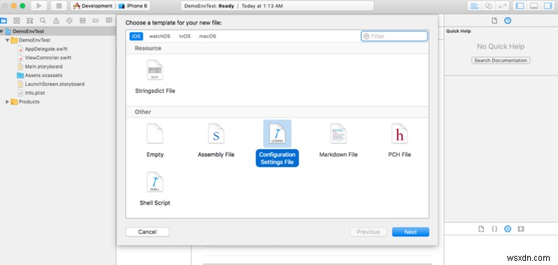 How to manage different environments and configurations for iOS projects