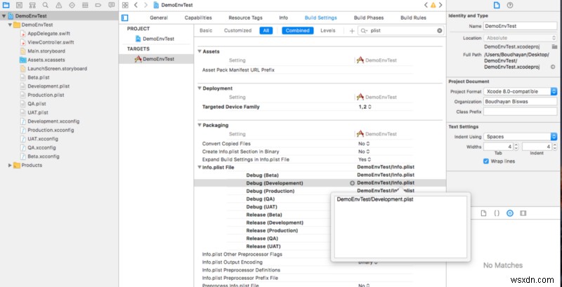How to manage different environments and configurations for iOS projects