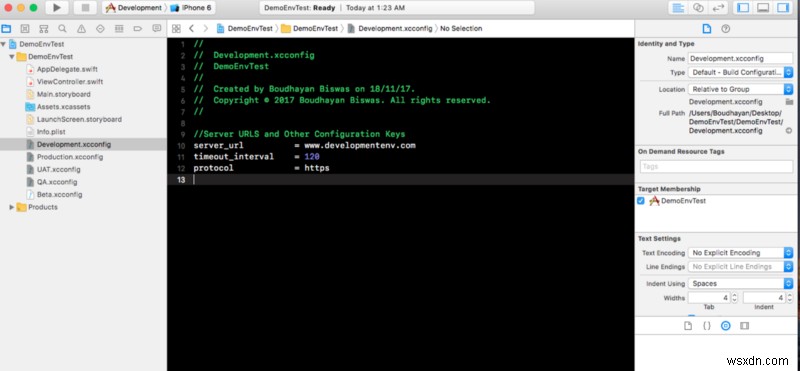 How to manage different environments and configurations for iOS projects