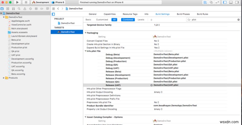 How to manage different environments and configurations for iOS projects