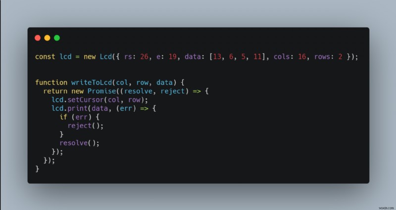 How to Use Node, a Raspberry Pi, and an LCD Screen to Monitor the Weather