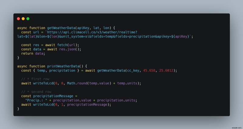 How to Use Node, a Raspberry Pi, and an LCD Screen to Monitor the Weather