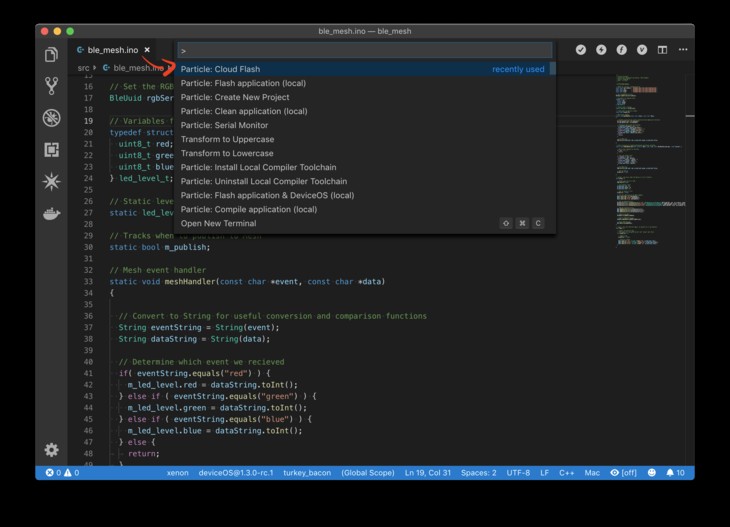 How to Use Particles Powerful Bluetooth API