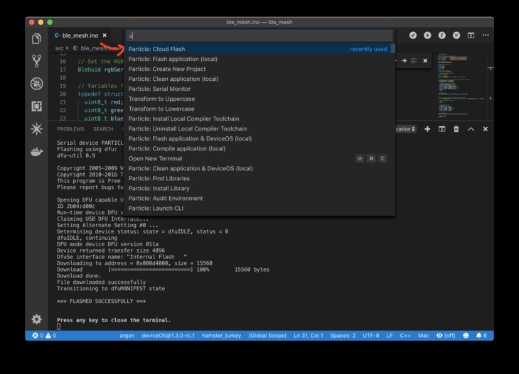 How to Use Particles Powerful Bluetooth API