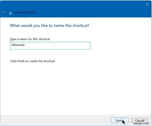 How to Create Shutdown, Hibernate & Sleep Shortcuts in Windows 10