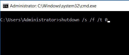 A Full List of Shutdown Command in Windows 10