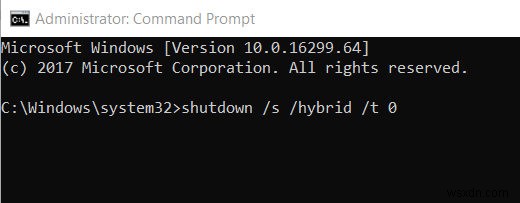 A Full List of Shutdown Command in Windows 10