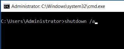 A Full List of Shutdown Command in Windows 10