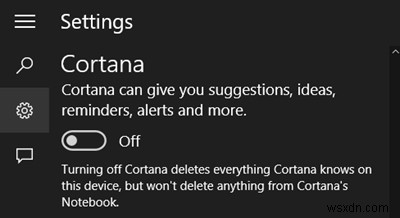 How to Disable Personal Data Collection in Cortana on Windows
