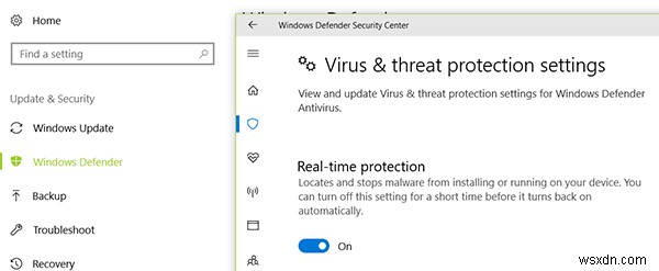 Three Methods to Turn Off Windows Defender on Windows 10