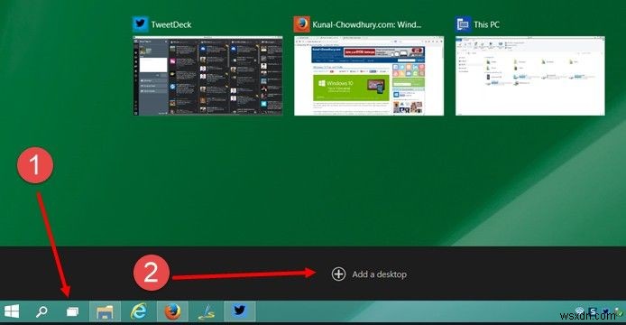 How to Add Virtual Desktop on Windows 10