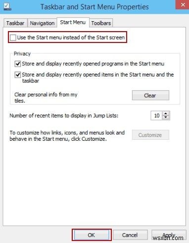 How to Replace Start Menu with Start Screen in Windows 10