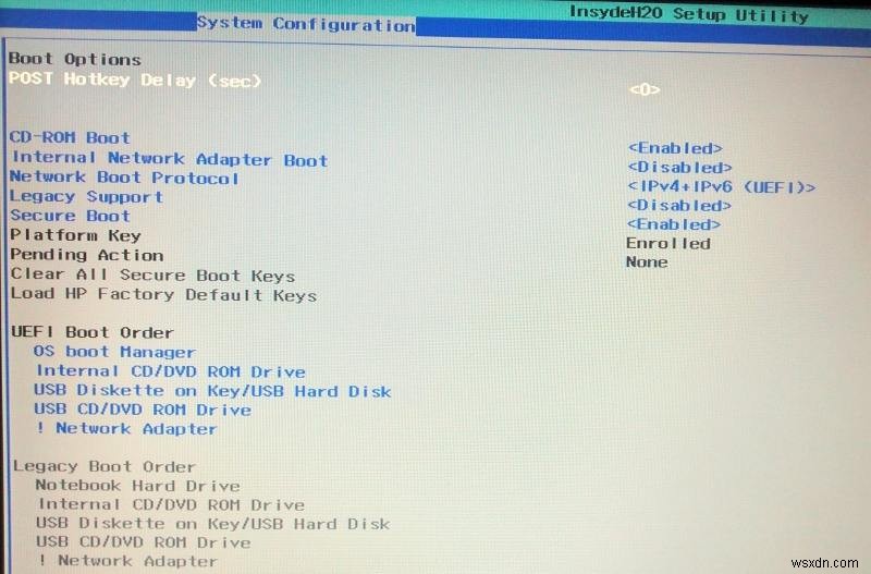 How to Recover/Reset Login Password on UEFI Based HP Computer