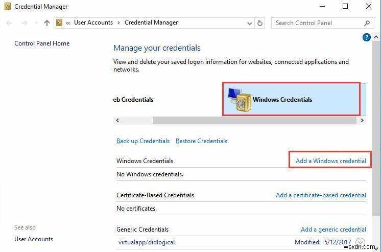 Top 4 Ways to Fix Enter Network Credentials Problems on Windows 10