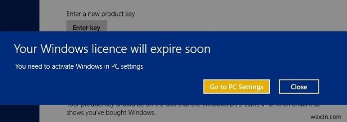 How to Fix Your Windows License Will Expire Soon in Windows 8.1