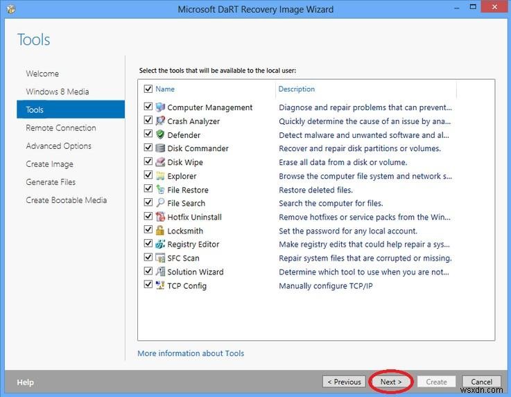 How to Create and Use ERD Commander Boot Media Wizard in Windows 8.1/8