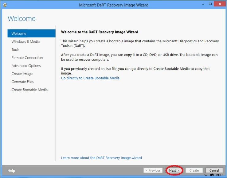 How to Create and Use ERD Commander Boot Media Wizard in Windows 8.1/8