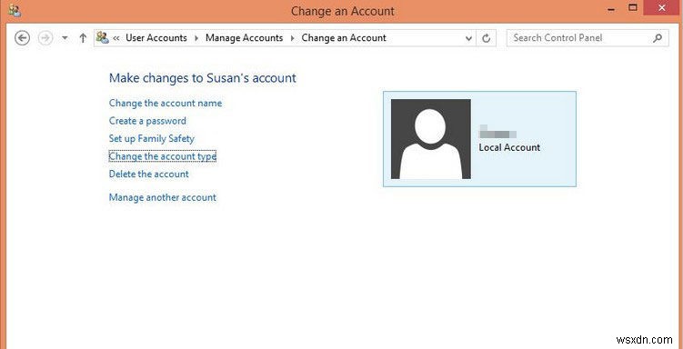 How to Change a Users Account Type in Windows 8.1 and 8