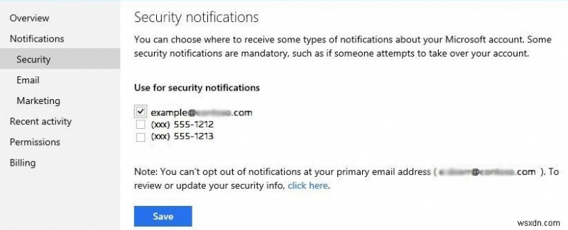 More Security Tips for Microsoft Account