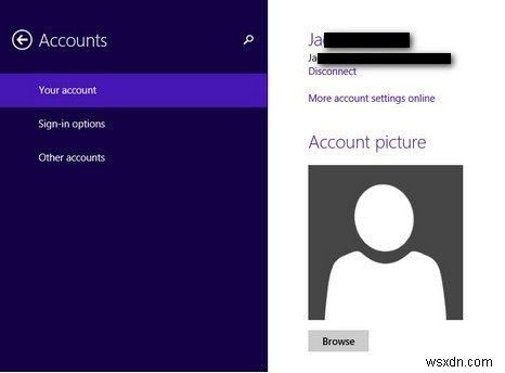 How to Change the Email Address Associate with Your Microsoft Account in Windows 8.1/8