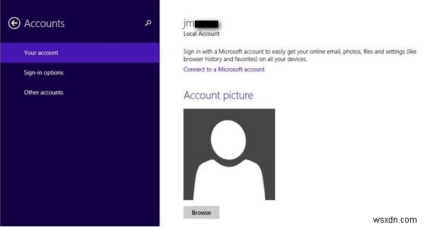 How to Change the Email Address Associate with Your Microsoft Account in Windows 8.1/8