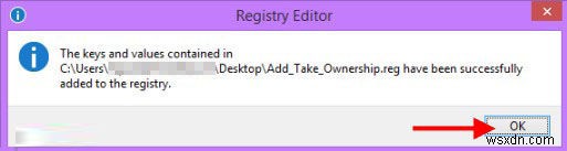 How to Add Take Ownership to Context Menu in Windows 8.1/8
