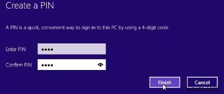 How to create password to protect your Windows 8