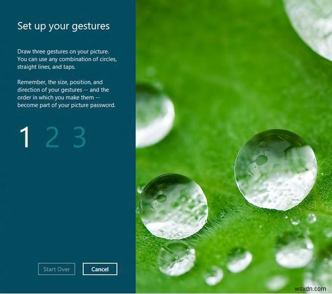 How to Create Windows 8 Picture Password?