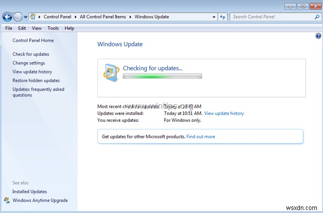 How to fix Windows Update Problems in Windows 7/8/8.1 & Server 2008/2012.